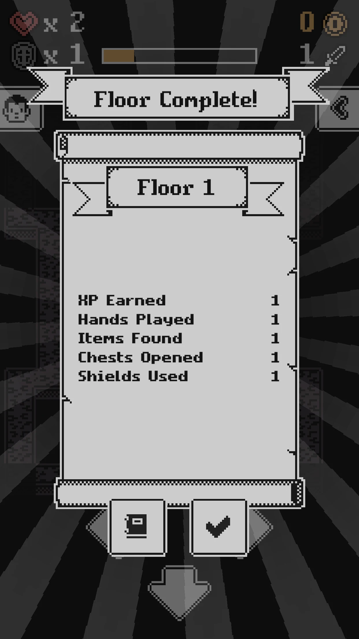 RogueJack: Roguelike BlackJack screenshot